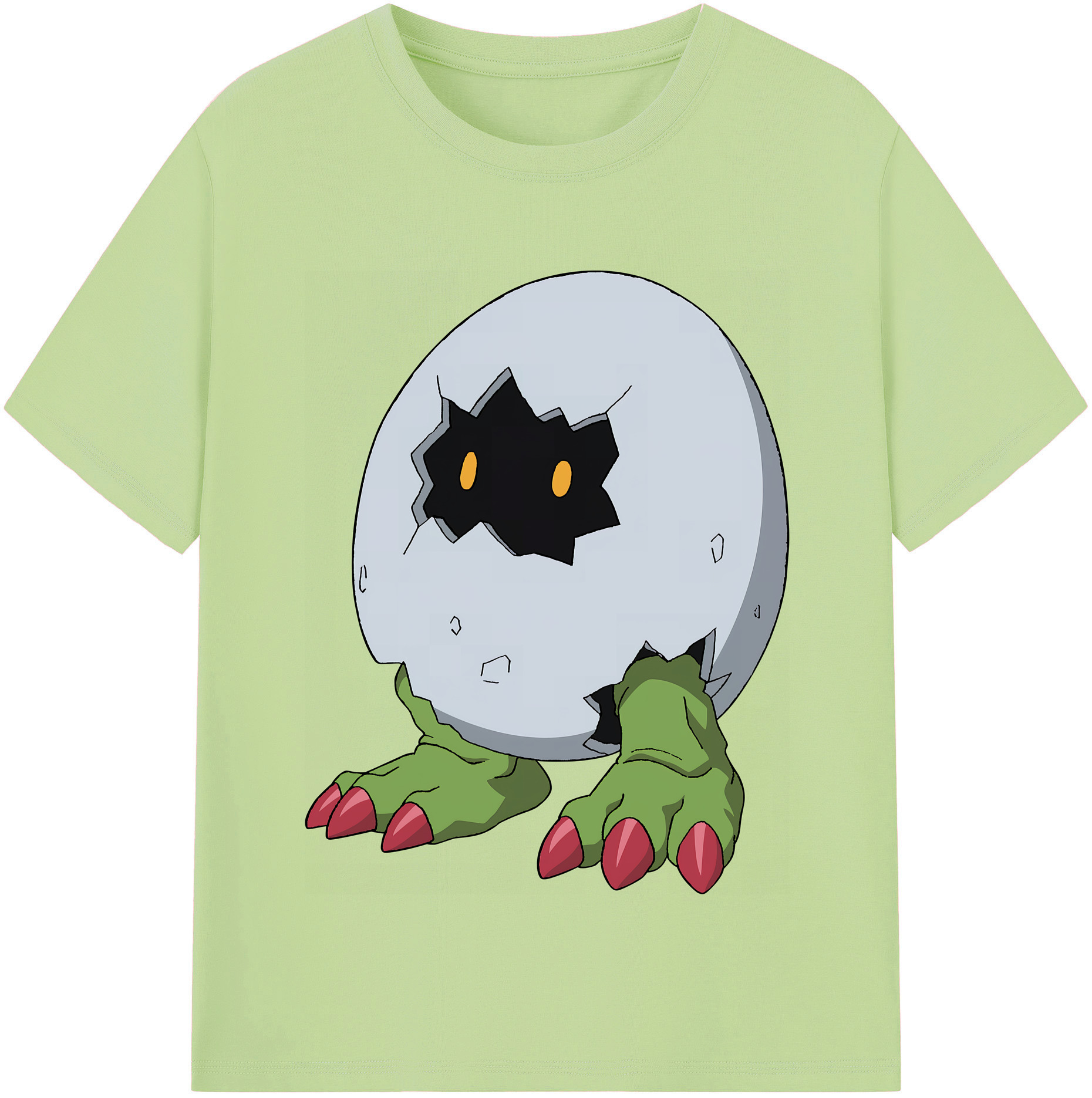 （画像用） Digimon デジタルモンスター/デジモン 綿100％半袖Tシャツ（フロントプリント）